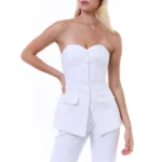⁦חליפת אורו לבנה⁩ – תמונה ⁦2⁩