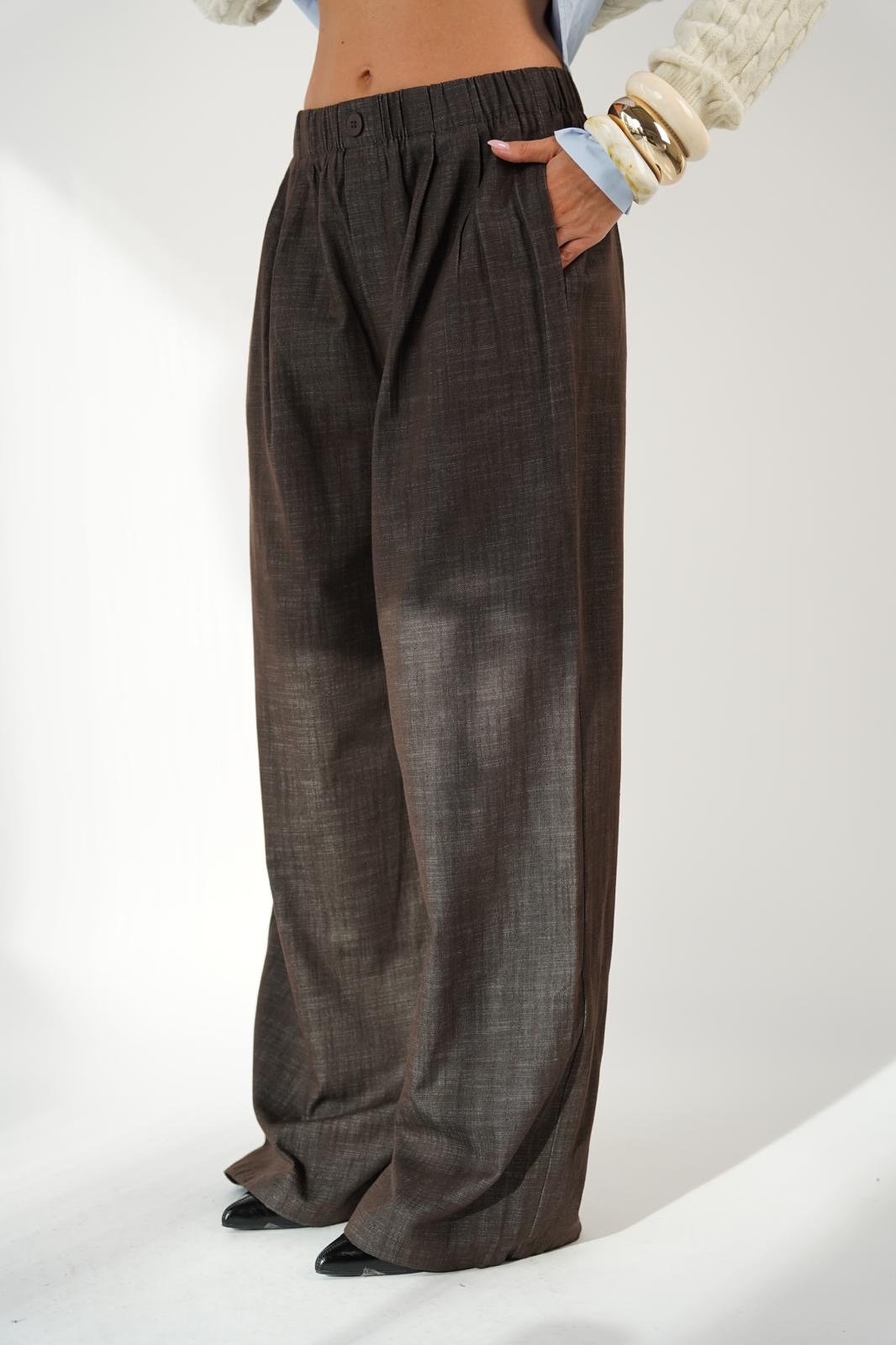 מכנס רייאן חום