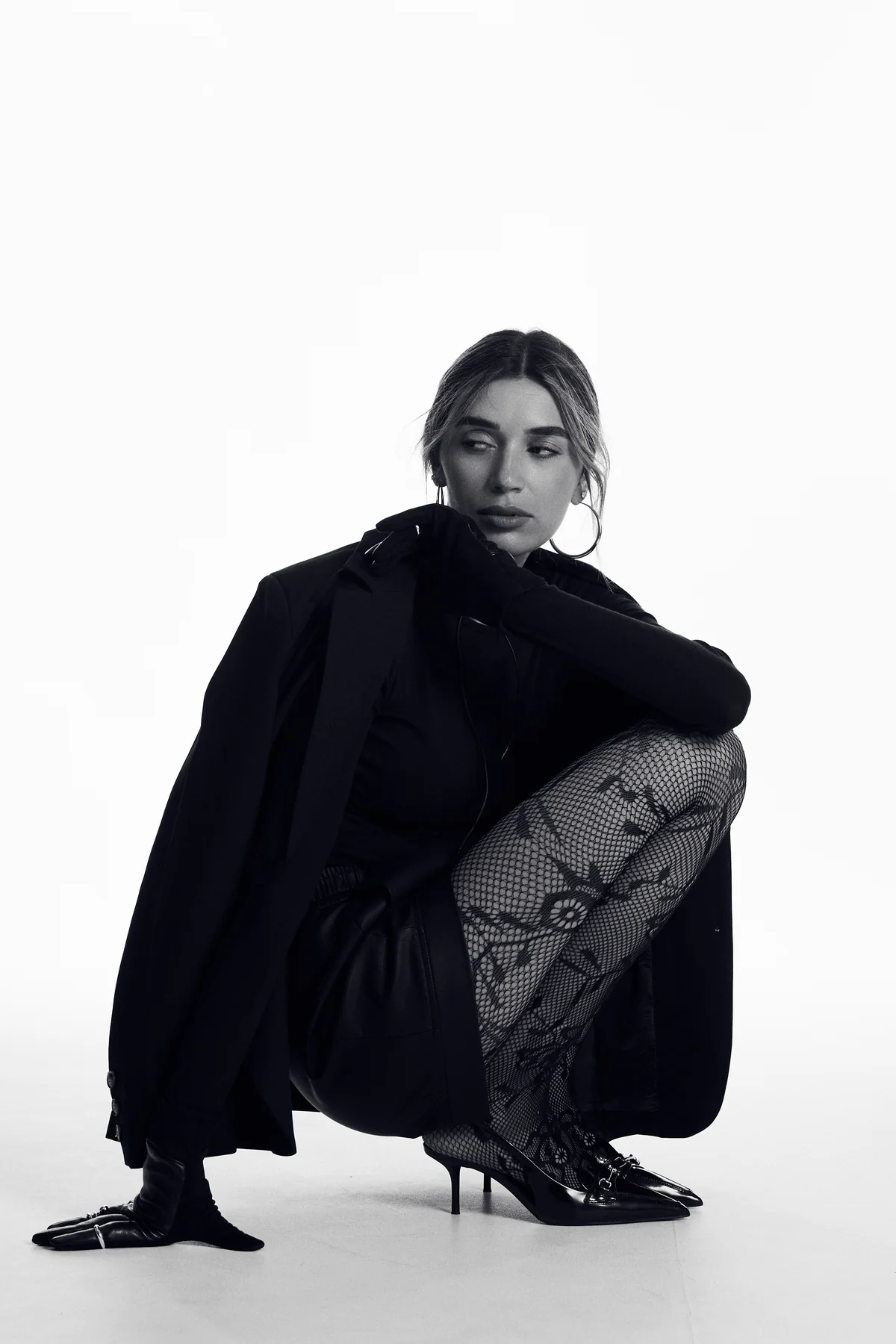 גרביון רשת תחרה – תמונה 2