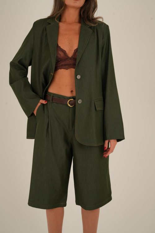 חליפת ויולט ירוקה