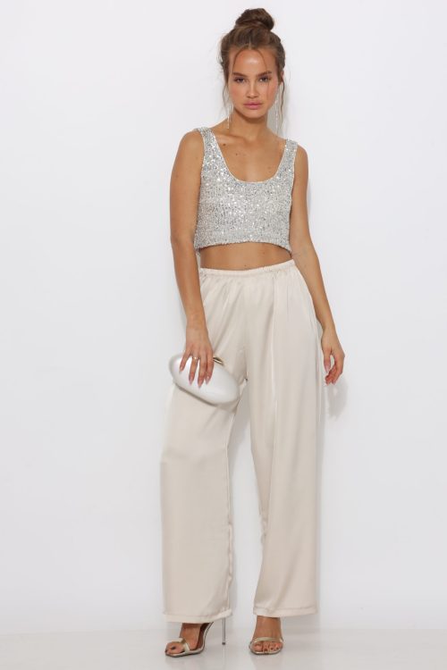 טופ פייטים כסוף