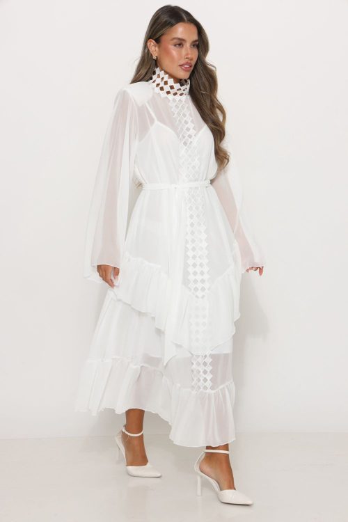 שמלת מריאן לבנה