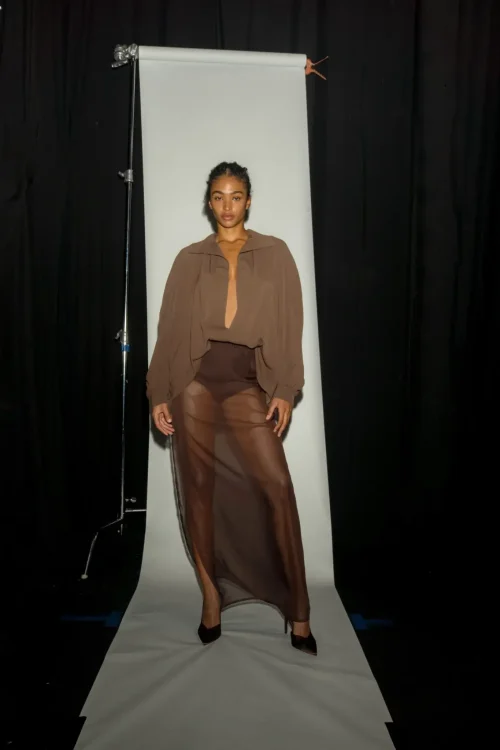 חולצת קליאו חומה