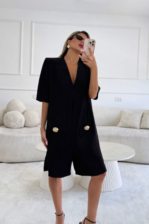 אוברול בוני שחור