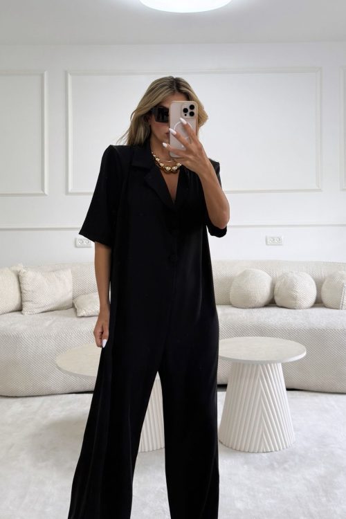 אוברול בובי שחור