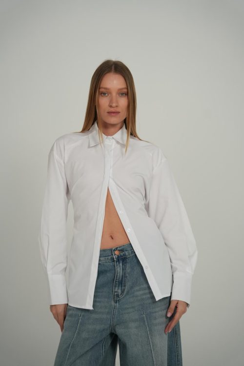 חולצת לוטם לבנה