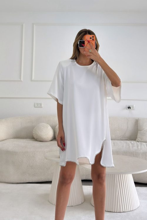 שמלת גוליאן לבנה