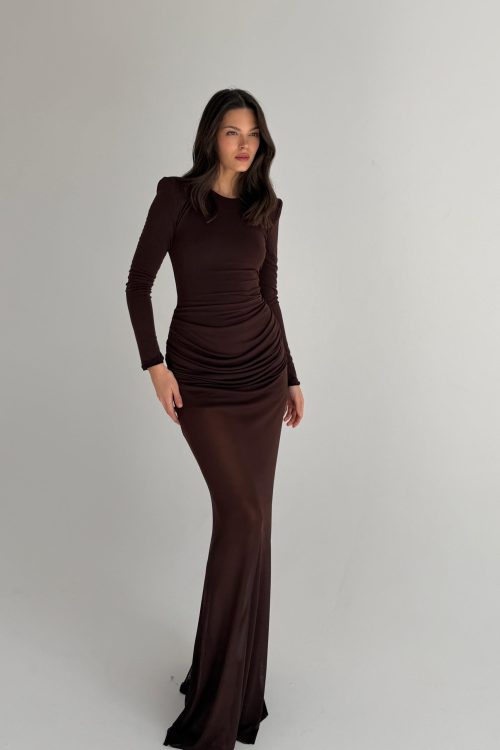 שמלת אגם חומה