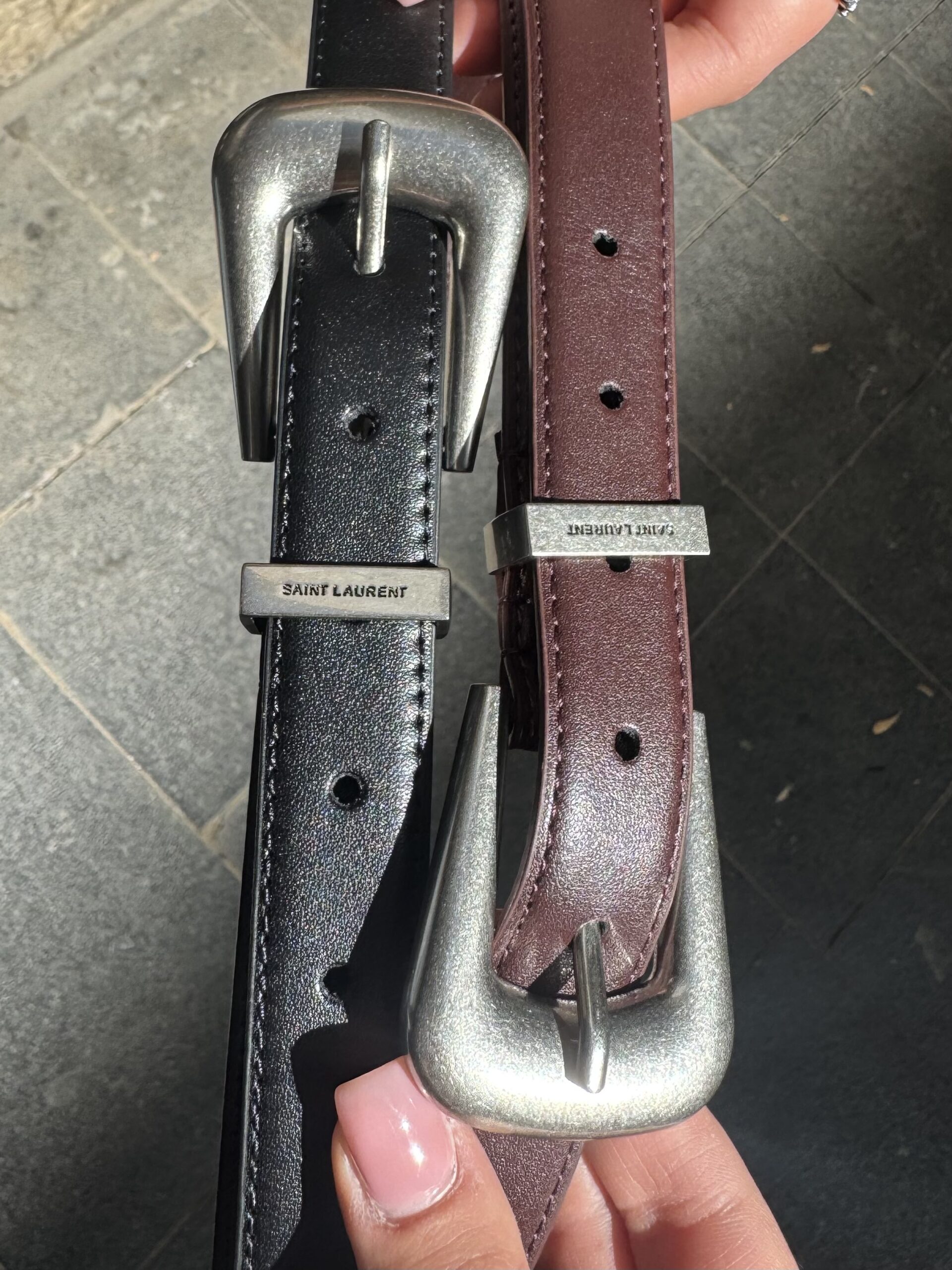 חגורת לני בורדו יין – תמונה 7