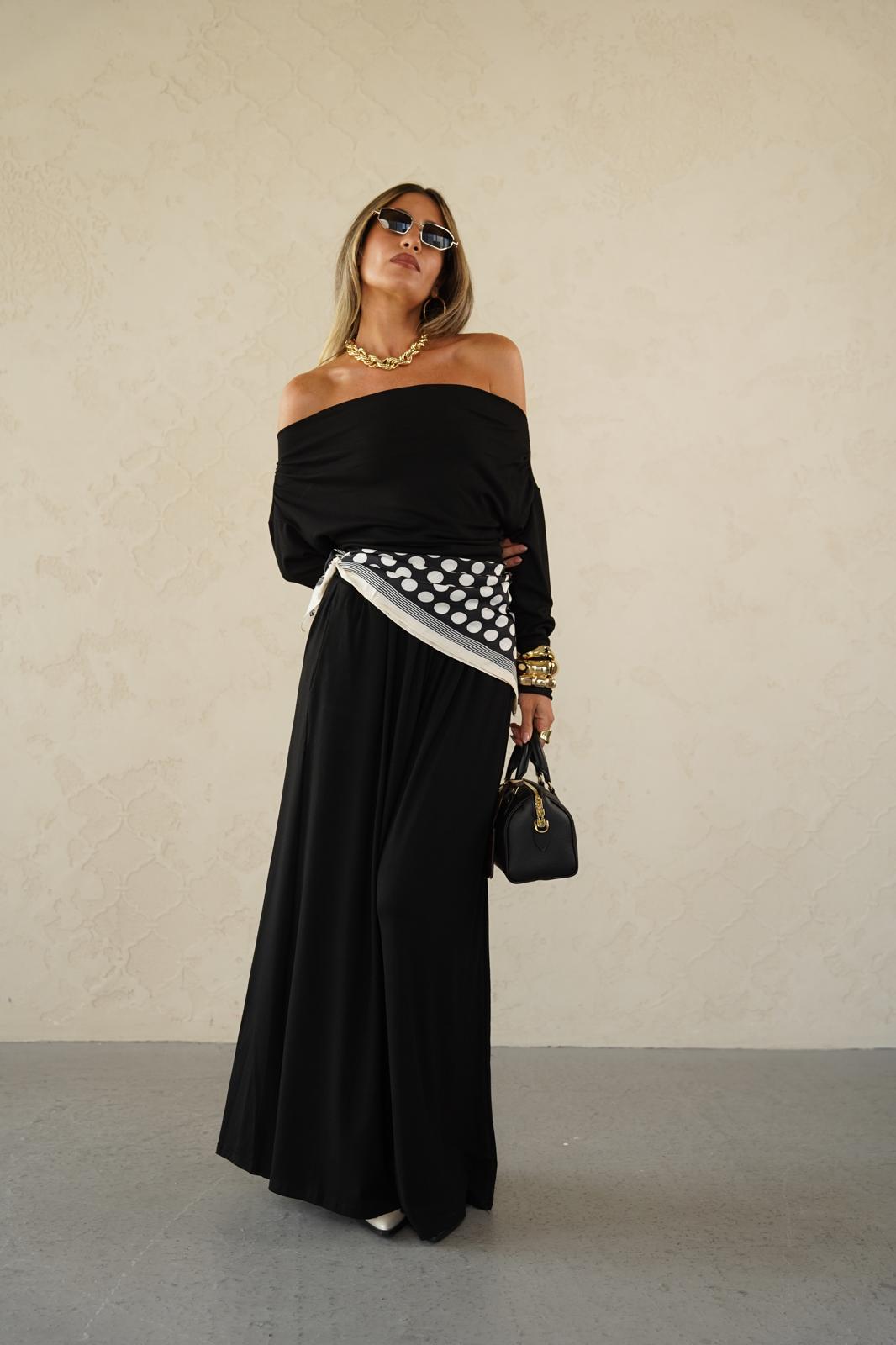 חליפת אייבי שחורה