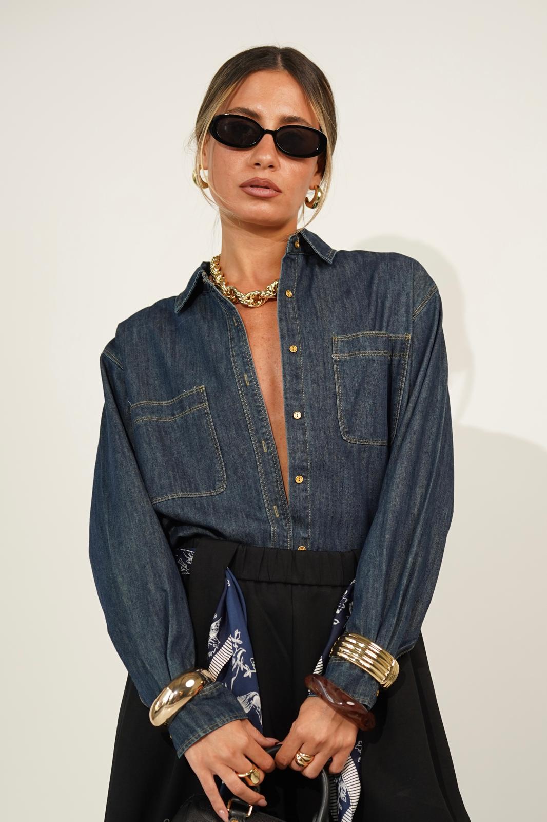 חולצת מילה גינס מעושן – תמונה 4