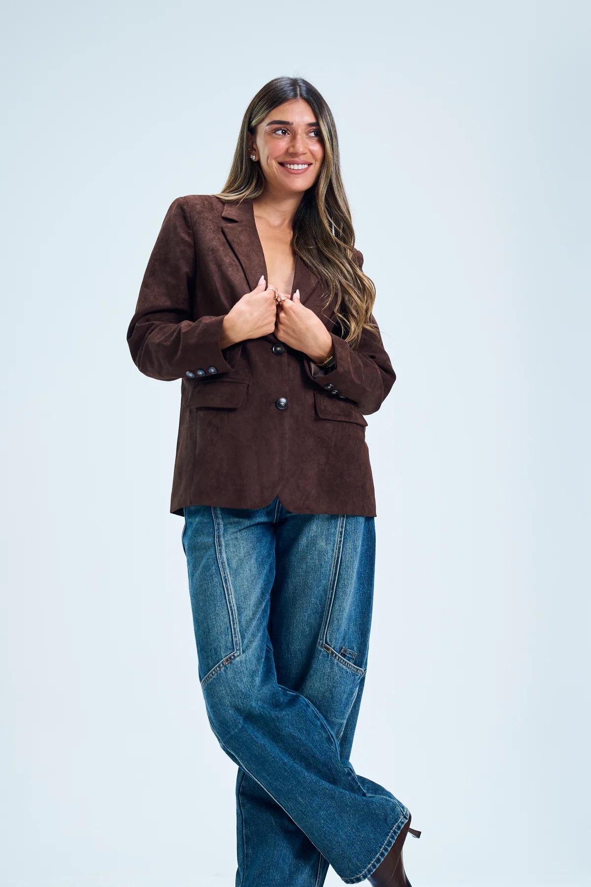 גקט שון חום