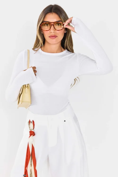 חולצת אילור לבנה