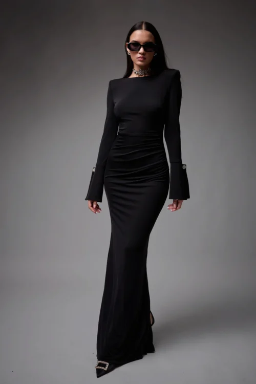 שמלת קריסטינה שחורה