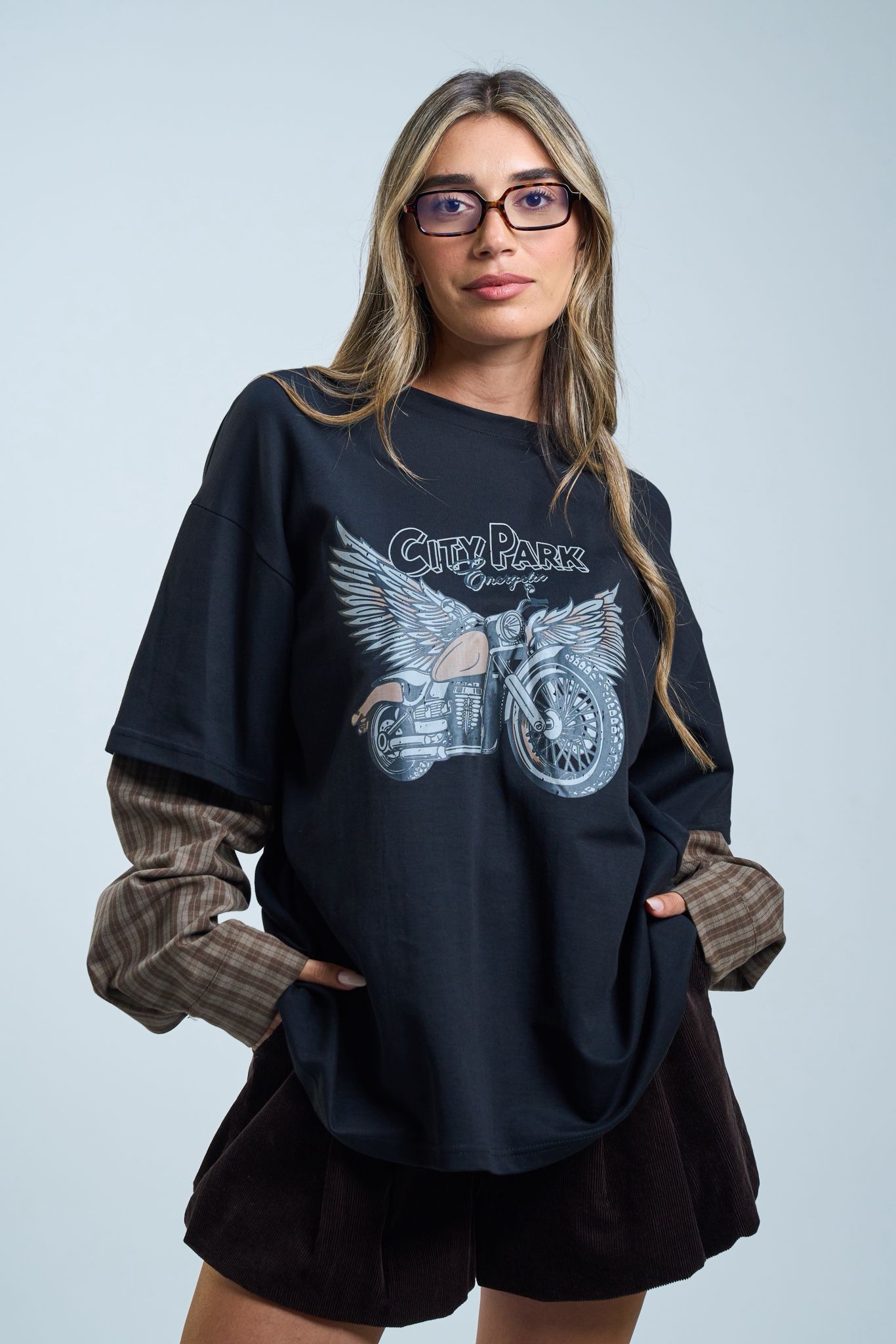 חולצת אליסיה שחורה – תמונה 2