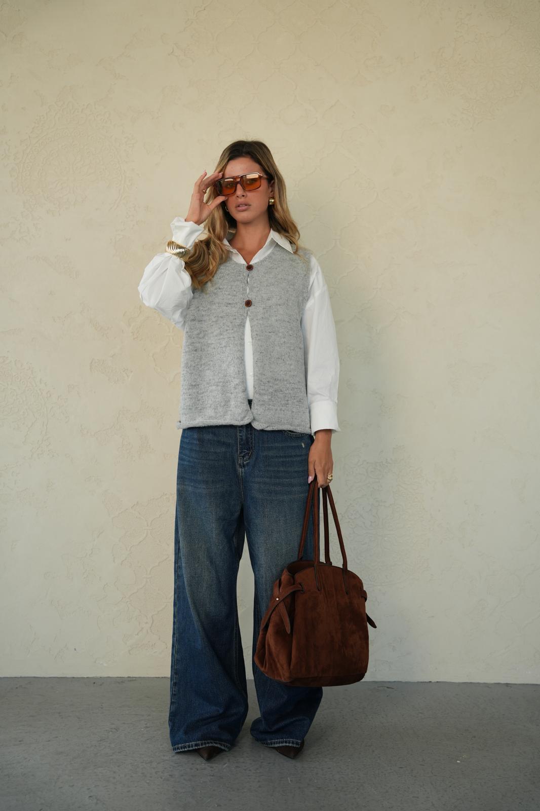 אפודת סריג רוני – תמונה 3