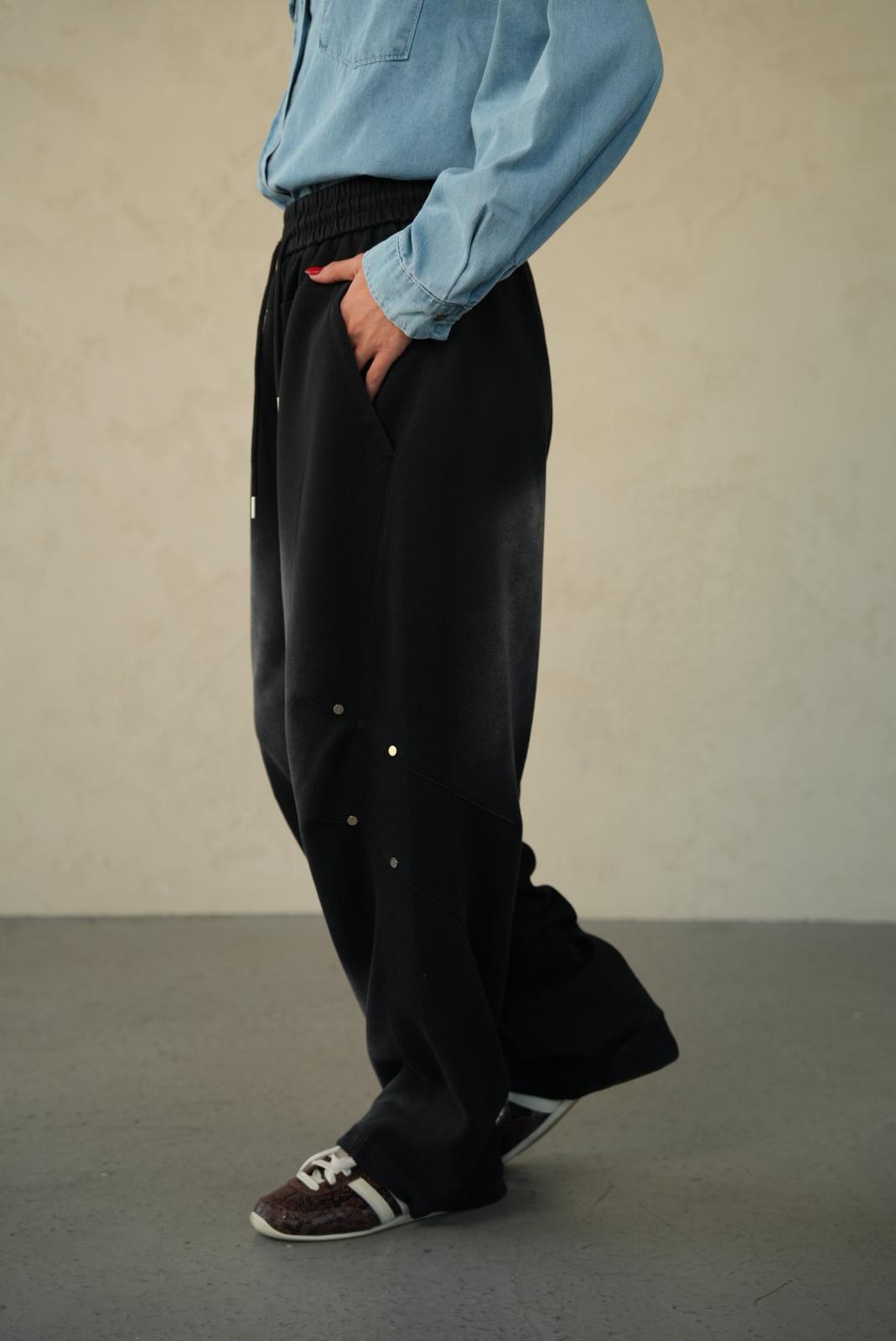 מכנס סאם מושחר – תמונה 4