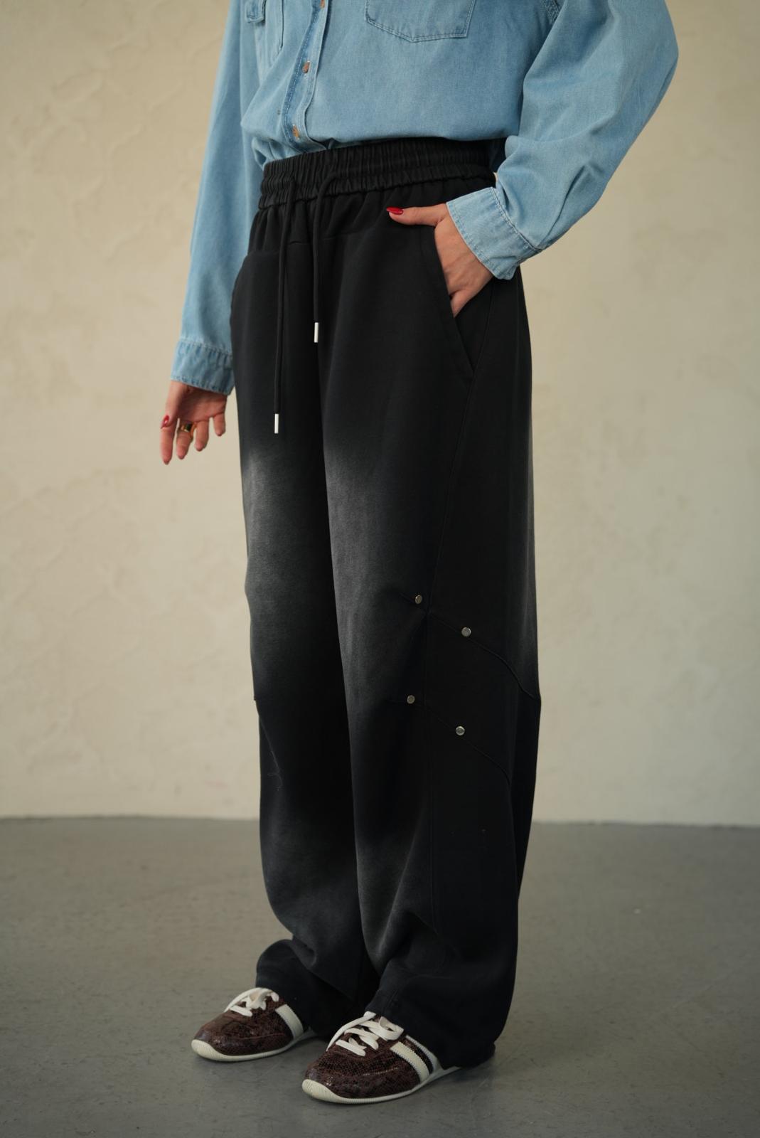 מכנס סאם מושחר