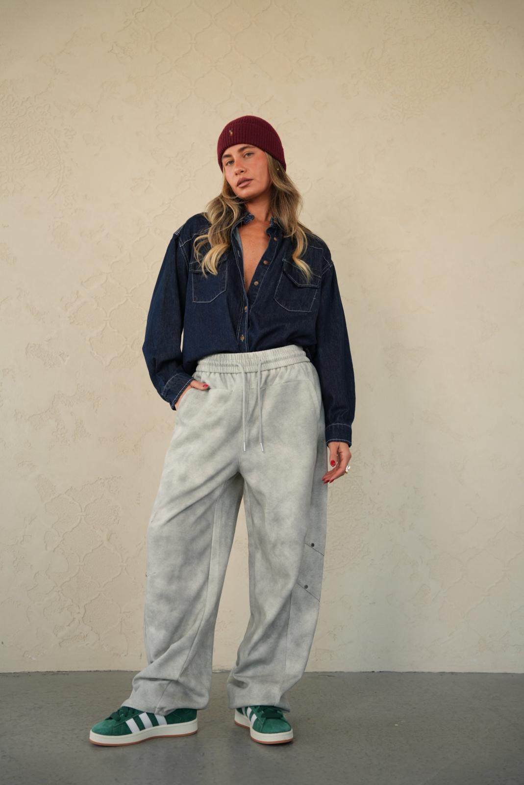 מכנס סאם אפור – תמונה 4