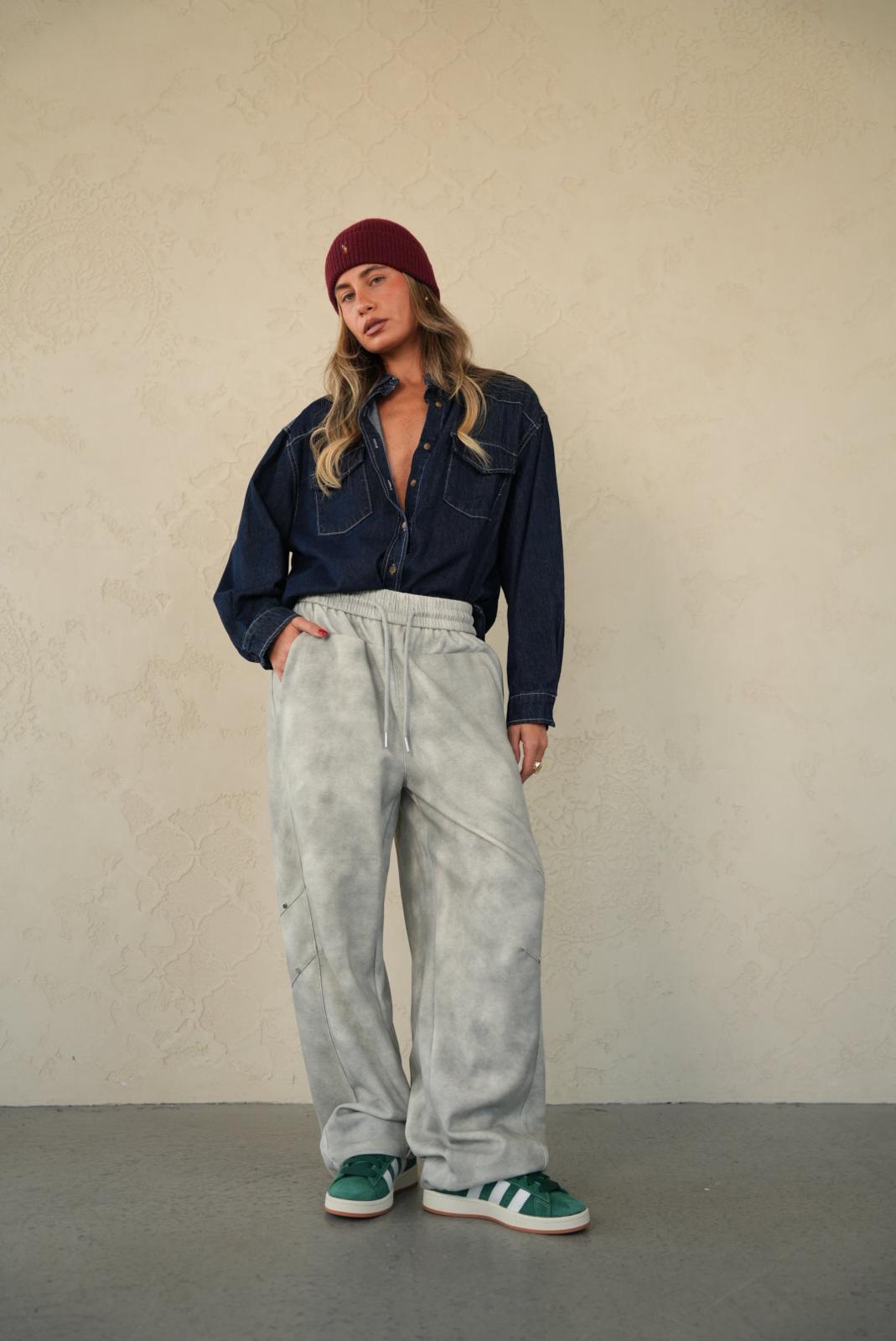 מכנס סאם אפור – תמונה 5