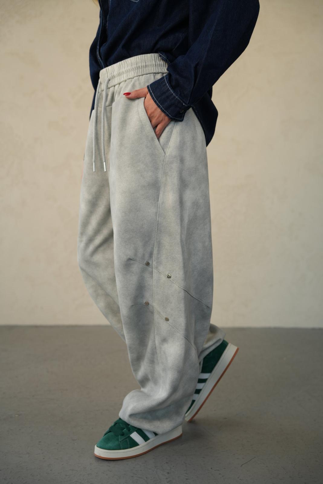 מכנס סאם אפור