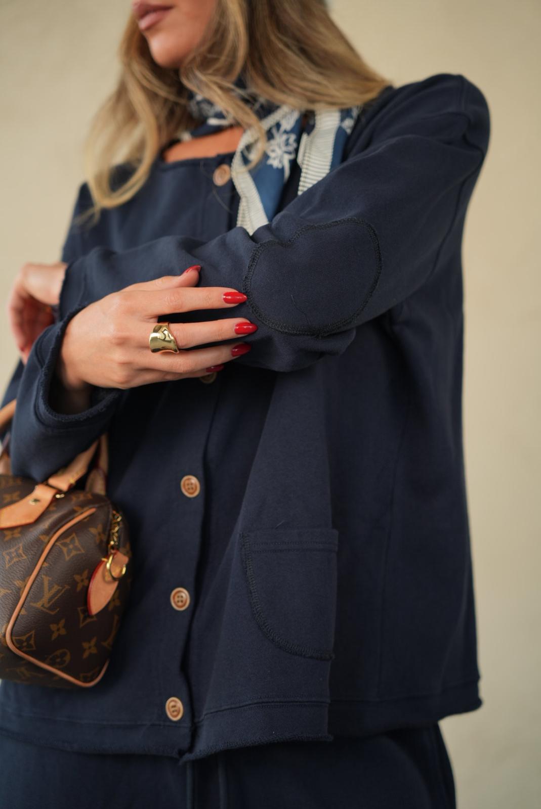 חליפת פייפר כחול נייבי – תמונה 3