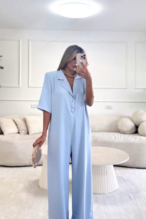 אוברול בובי תכלת