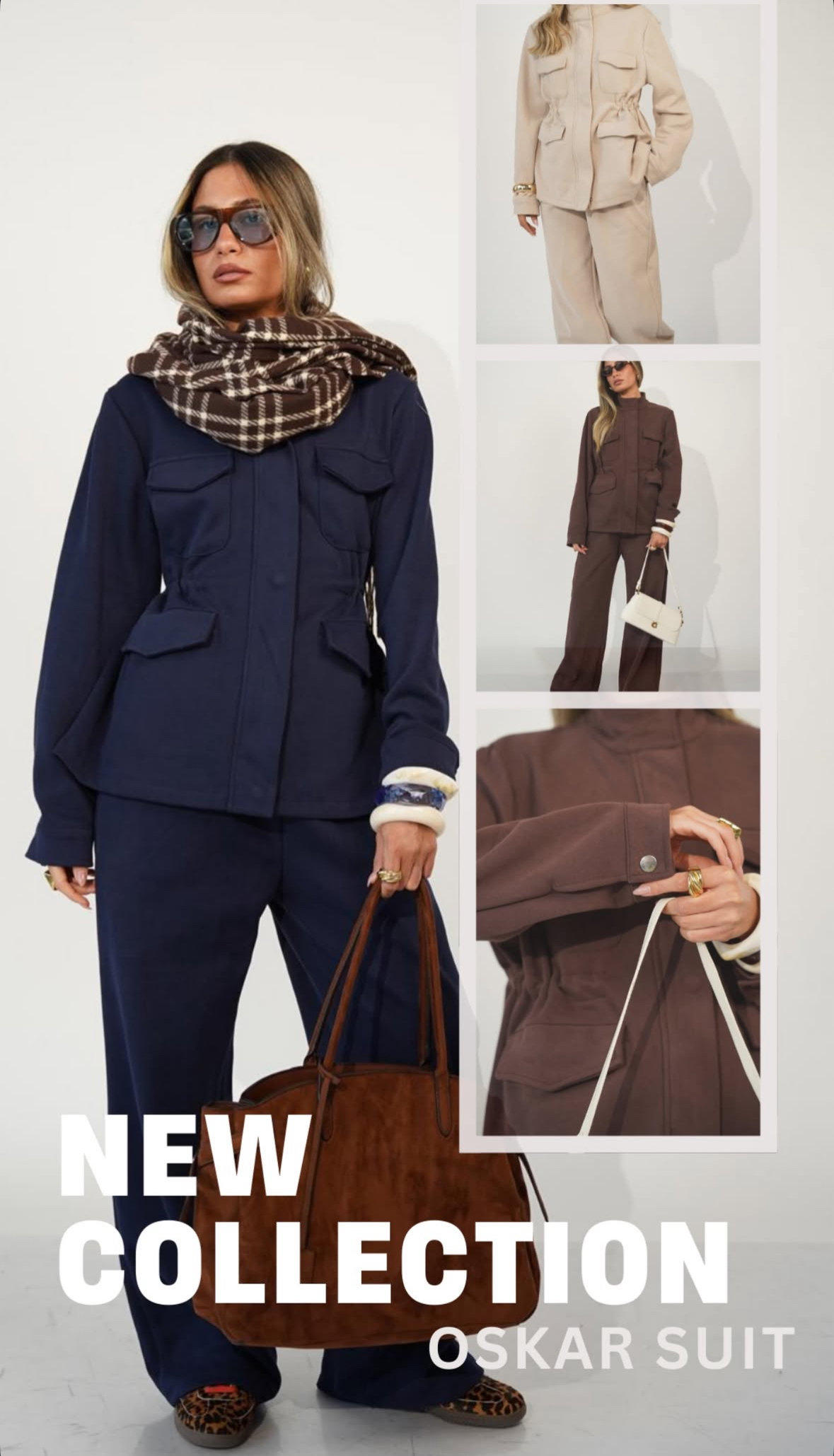 צעיף חורף צמר – תמונה 4