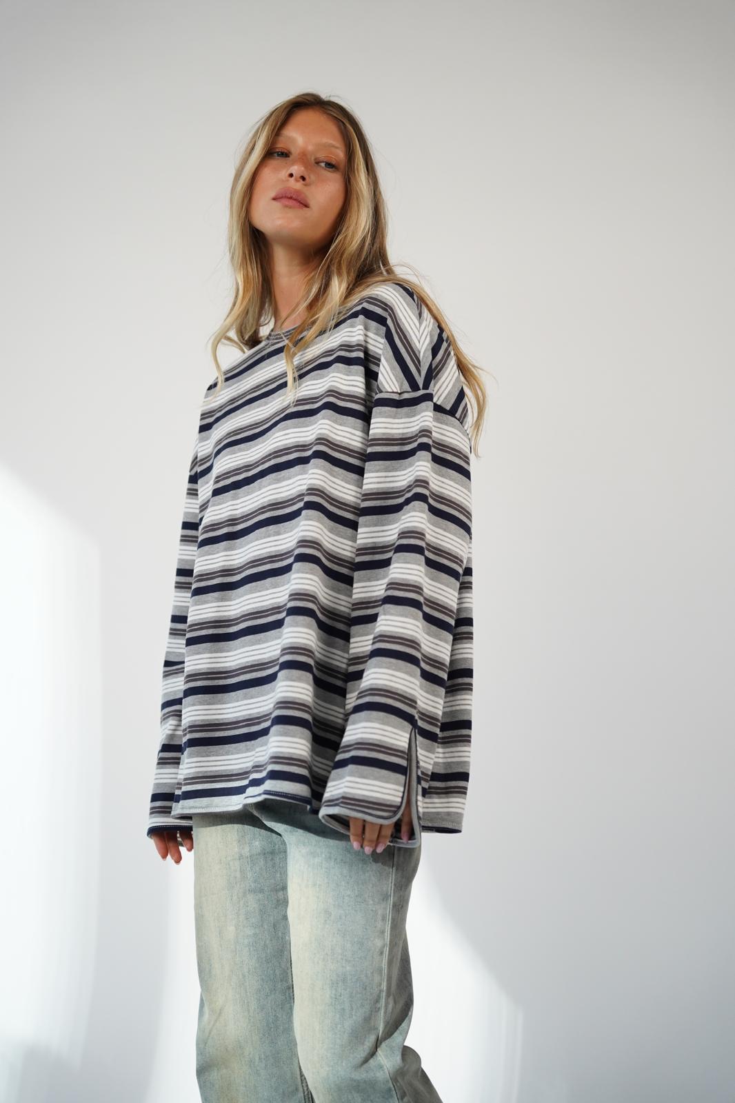 חולצת ניקה פסים