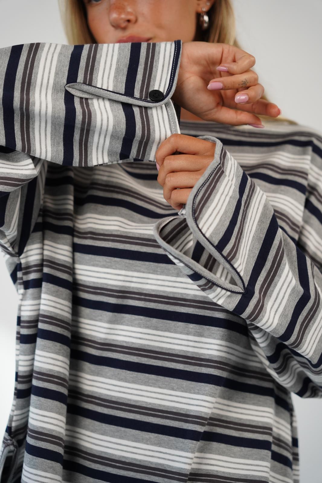 חולצת ניקה פסים – תמונה 3