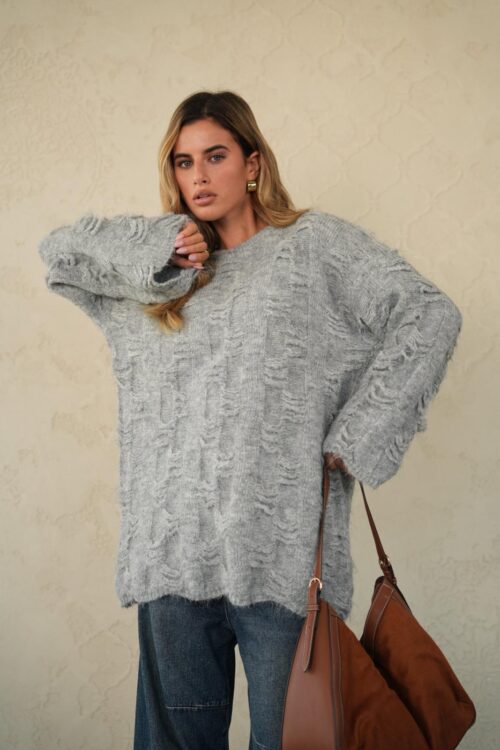 סריג רפאל אפור