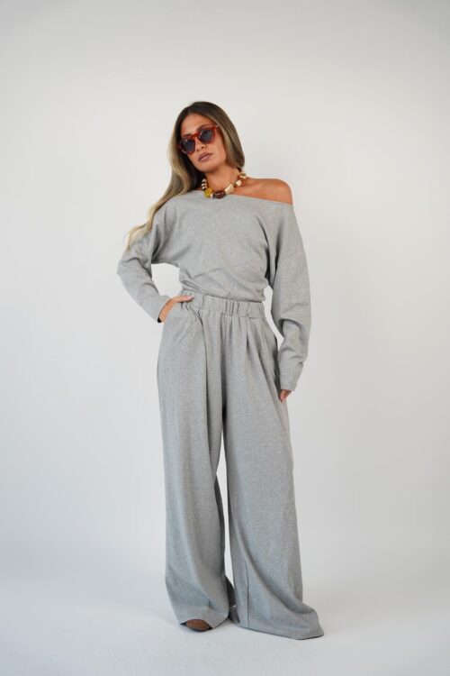 חליפת מורי אפורה