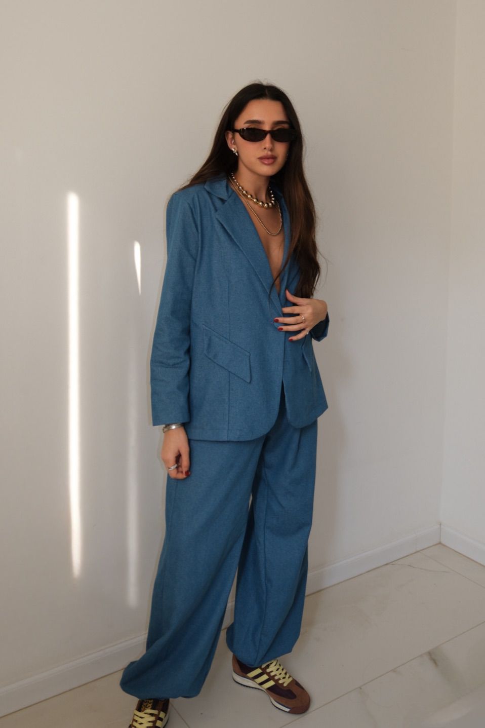 חליפת בלון גינס בהיר – תמונה 5