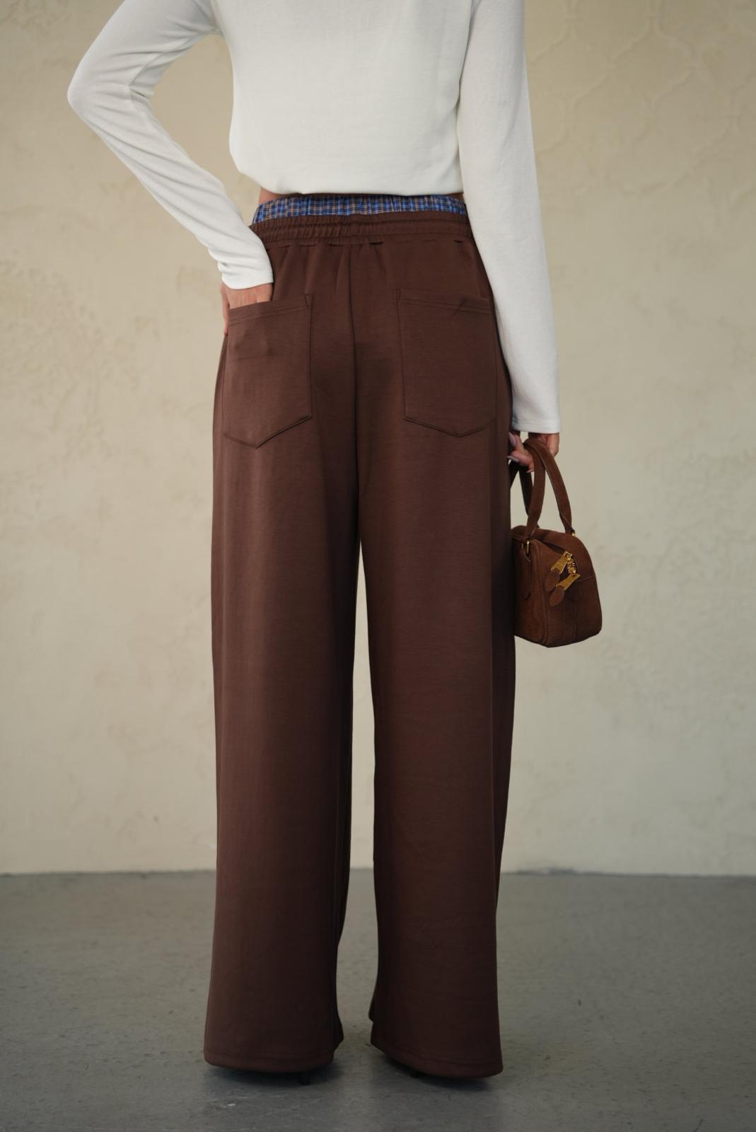 מכנס קמיל חום – תמונה 3