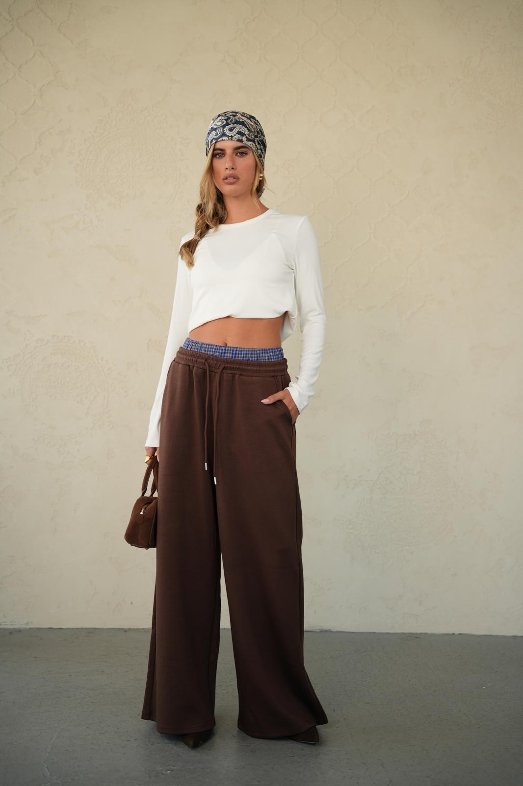 מכנס קמיל חום – תמונה 2