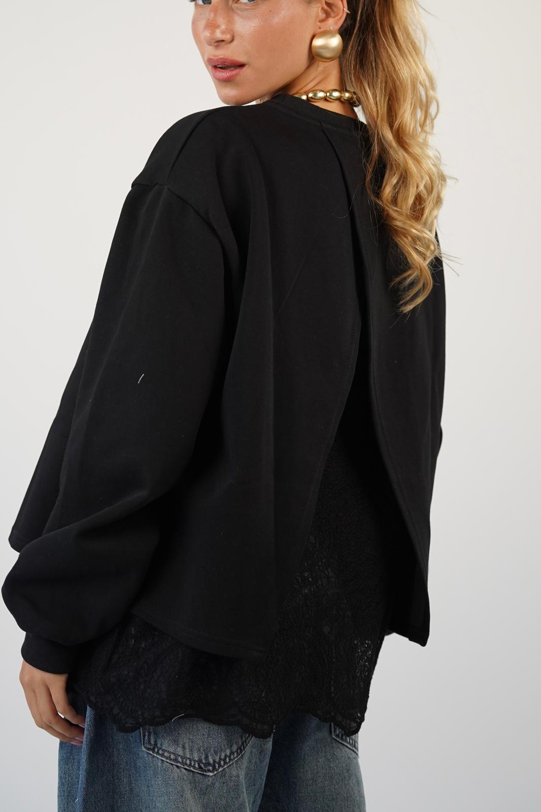 חולצת פוטר נועה שחורה – תמונה 5
