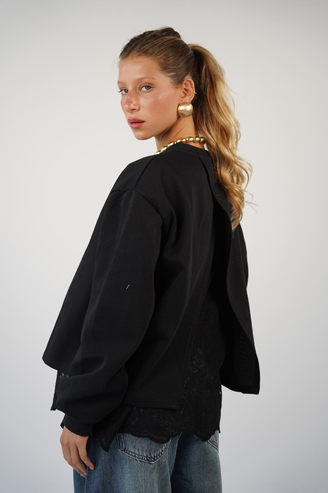 חולצת פוטר נועה שחורה – תמונה 4
