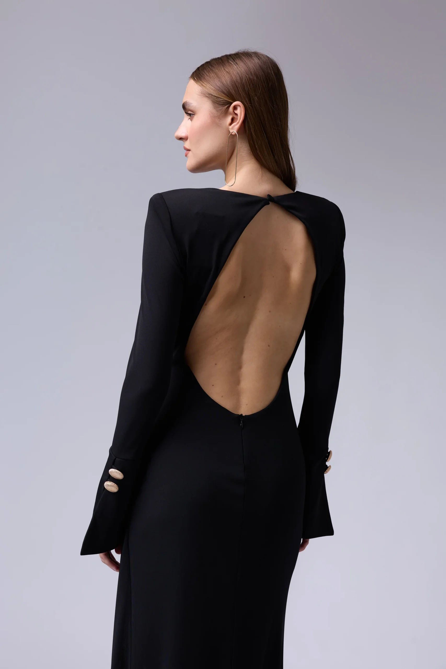 שמלת דוריה שחורה