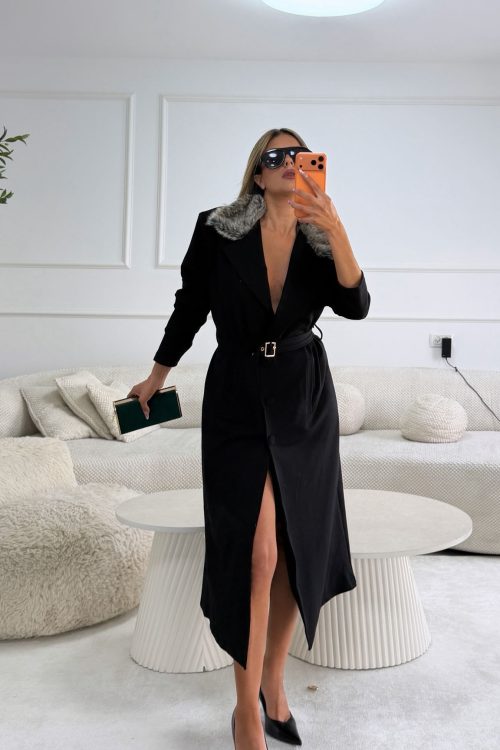 שמלת גקט פרווה