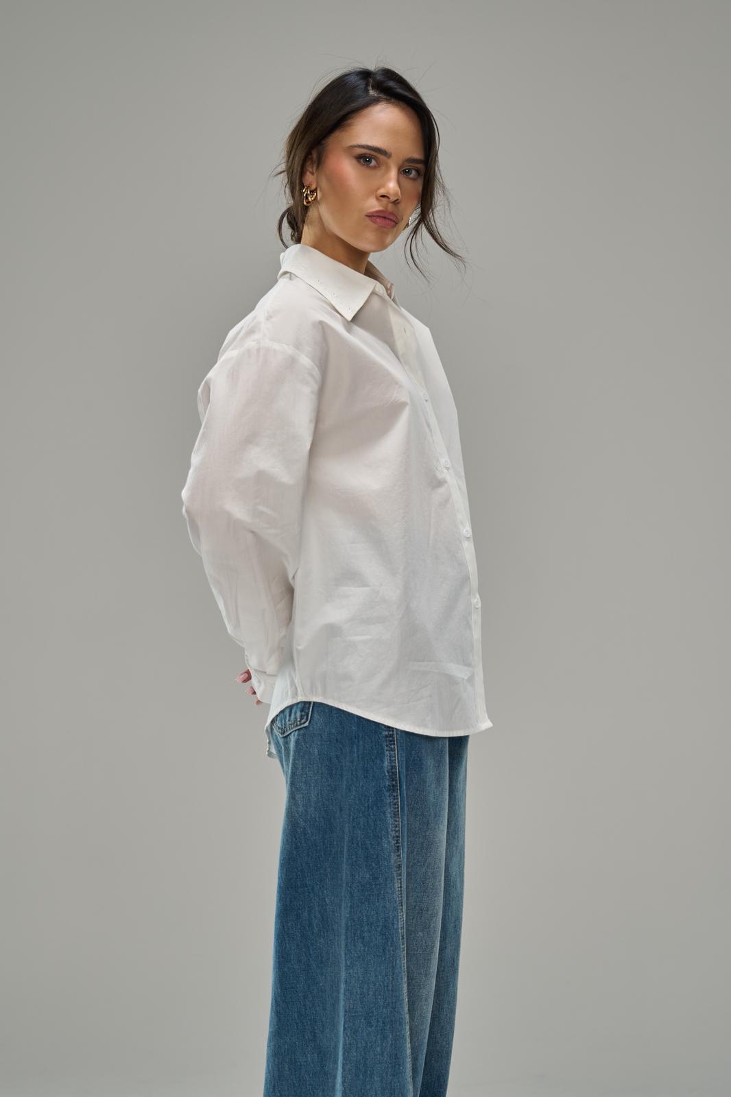 חולצת סיאה לבנה – תמונה 3