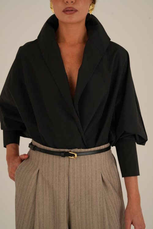 חולצת שאנון שחורה