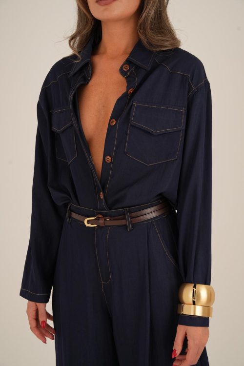 חליפת מייגן גינס כהה