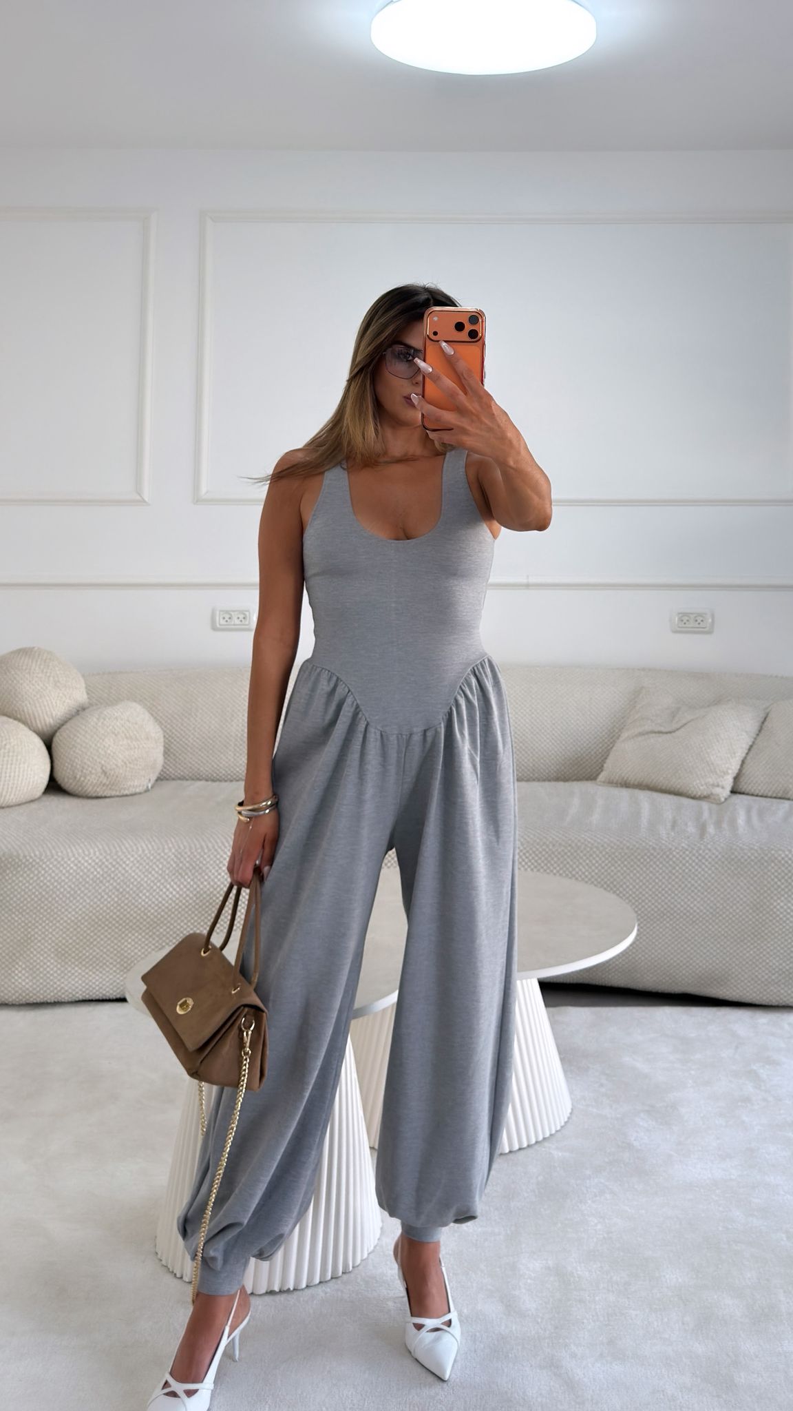 אוברול בלון אפור – תמונה 4