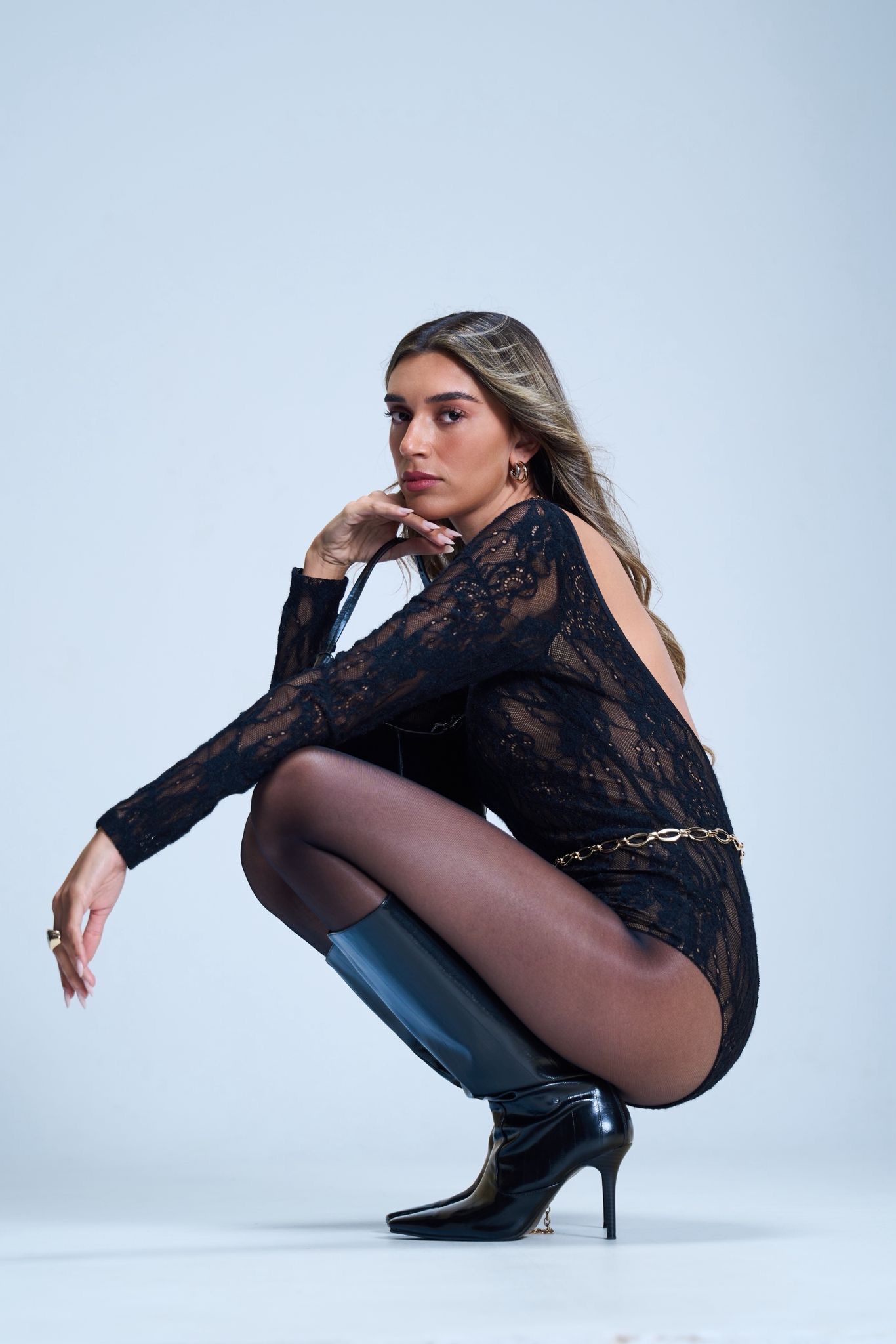 בגד גוף נואר שחור – תמונה 2