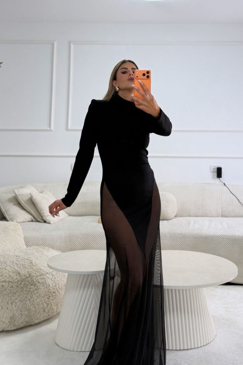 שמלת נועה שחורה