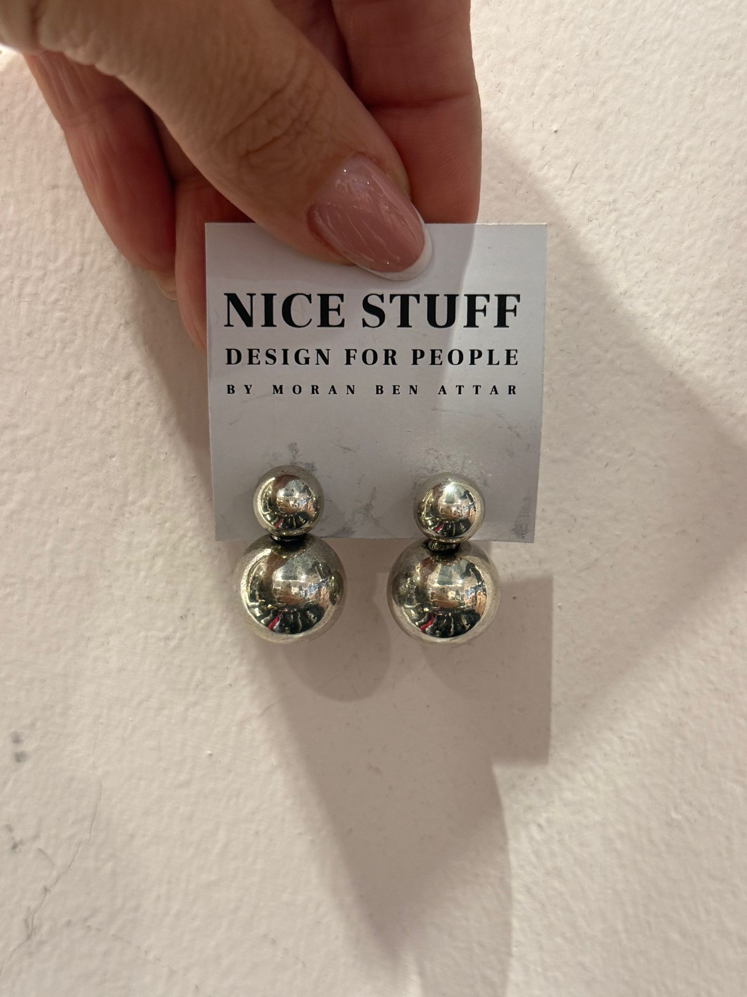 עגילי לומיני מוכסף – תמונה 2