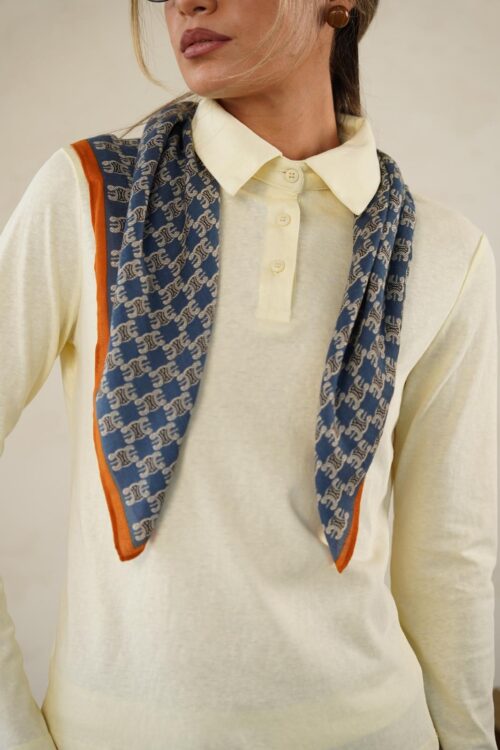 חולצת מאיה צהוב חמאה