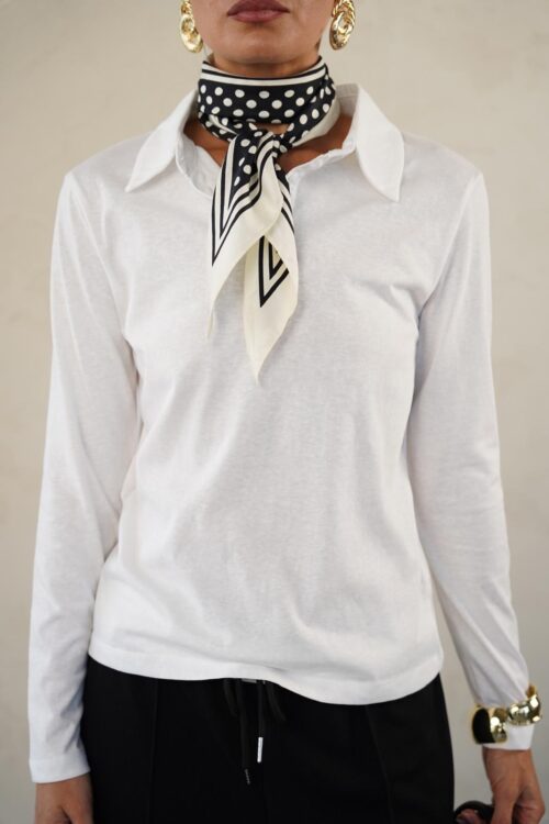 חולצת מאיה לבנה