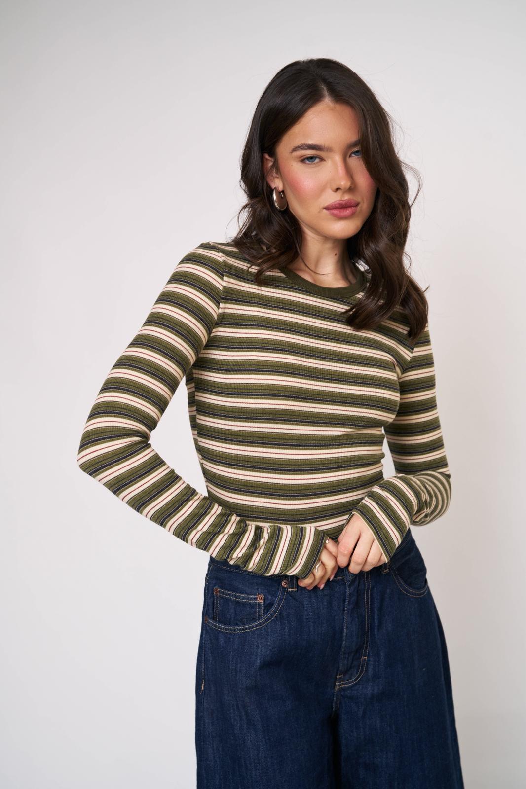 חולצת מוליבר ירוקה