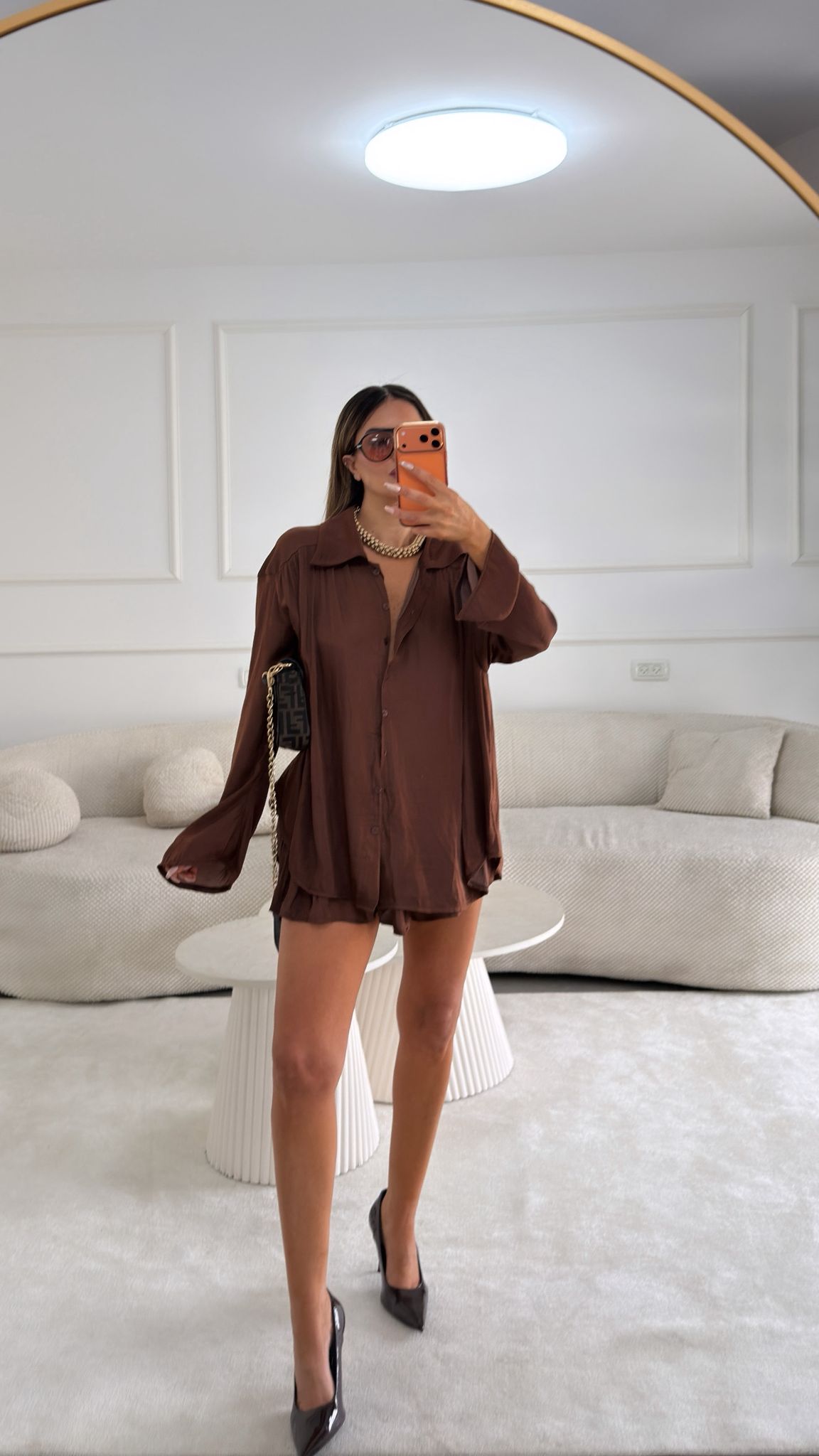 חליפת פוריטי חומה – תמונה 4